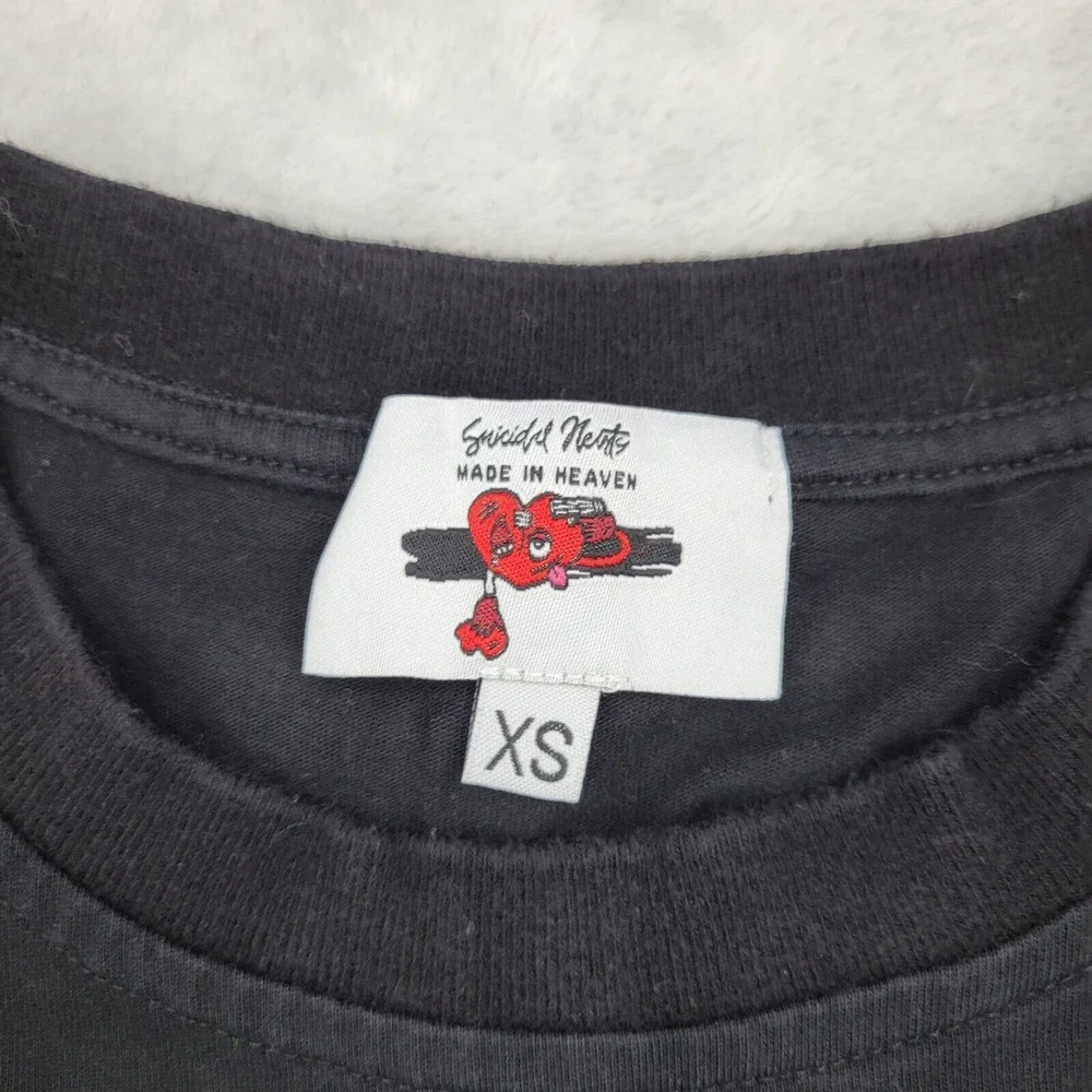 Suicidal Hearts Shirt Mens XS Made In Heaven Streetwear Skeleton‎ Skulls X Small